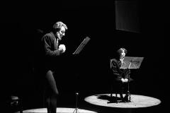 Arrigo Lora Totino e Valeria Magli  - Futura Poesia Sonora - Teatro Gerolamo, Milano 1982
