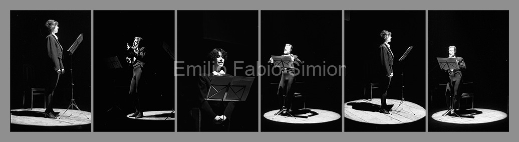 Arrigo Lora Totino & Valeria Magli. Futura Poesia Sonora. Teatro Gerolamo. Milano 1982