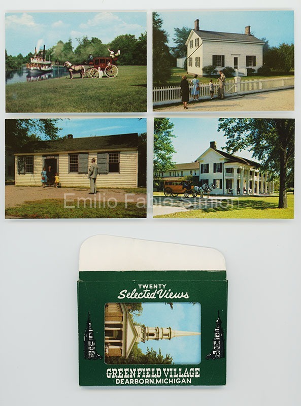 Cartoline d'america anni 1940 - 1950