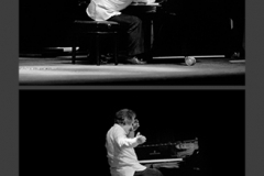 Giuseppe Chiari. Gesti sul Piano. L’orecchio nell’occhio. Teatro di Porta Romana. Milano, 1981