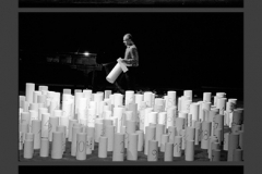 Walter Marchetti. De nada hacia nada. Teatro Carcano. Milano 1981
