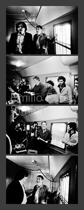 John Cage. Il treno di John Cage. Alla ricerca del silenzio perduto. Stazione centrale di Bologna, 1978