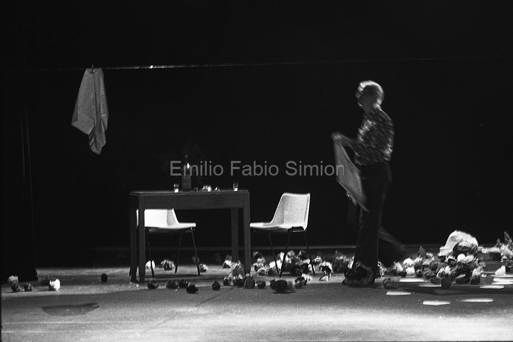 Juan Hidalgo. Tamaran. L'orecchio nell'occhio. Teatro di Porta Romana. Milano, 1981