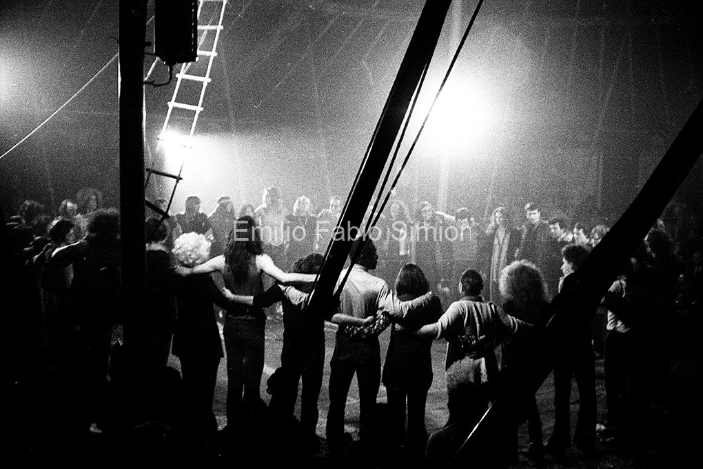 Living Theatre. Paradise Now. Circo Medini, Milano 1969