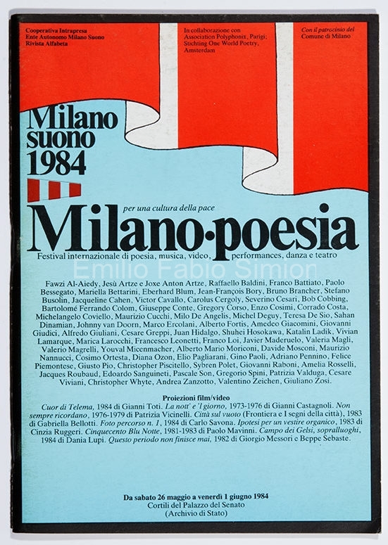 Milano Poesia 1984