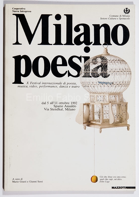 Milano Poesia X Festival - 1992
