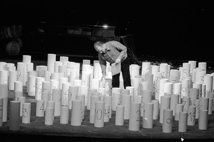 Walter Marchetti. De nada hacia nada. Teatro Carcano. Milano 1981